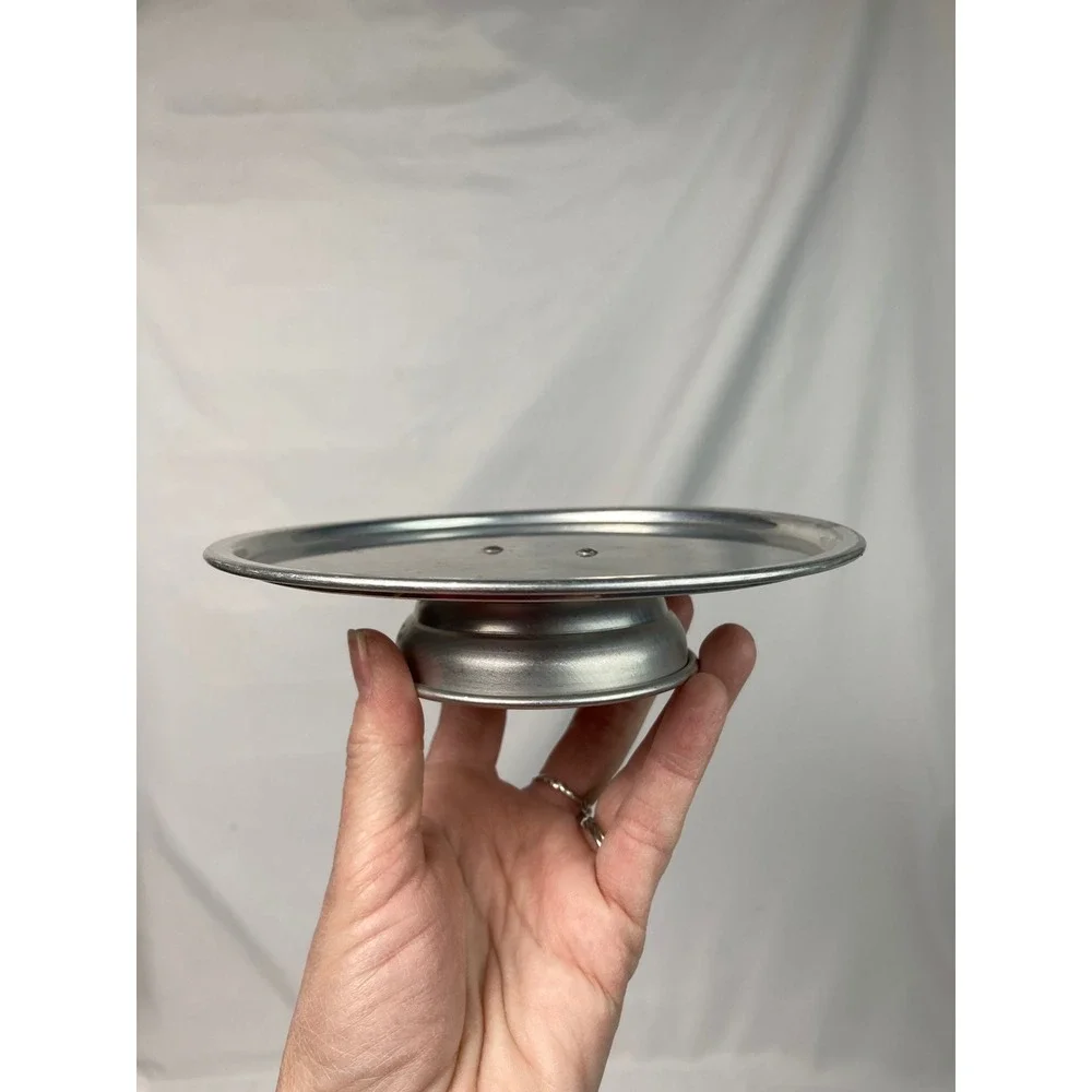 Vintage Aluminum Nesting Bowl Cup Tray Lot Primitive Camping‎ Kitchenware